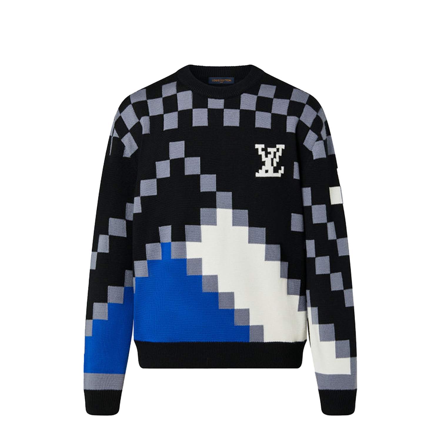 Louis Vuitton Fair Isle Macro Knit Sweater
