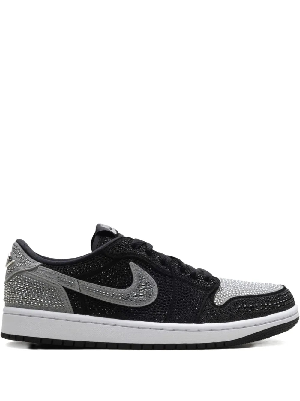 Air Jordan 1 Swarkoski Crystal Dunk "Black/Grey"