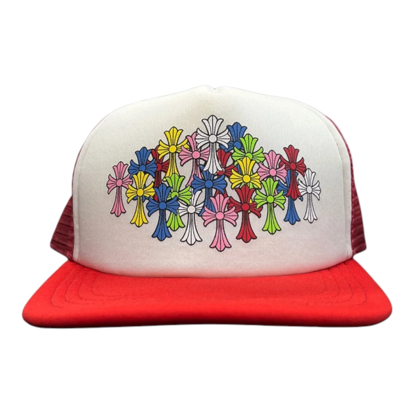 Chrome Hearts Multi Cross Trucker Hat