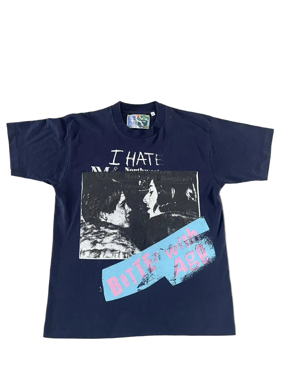 Better With Age Novel T-Shirt “Navy”