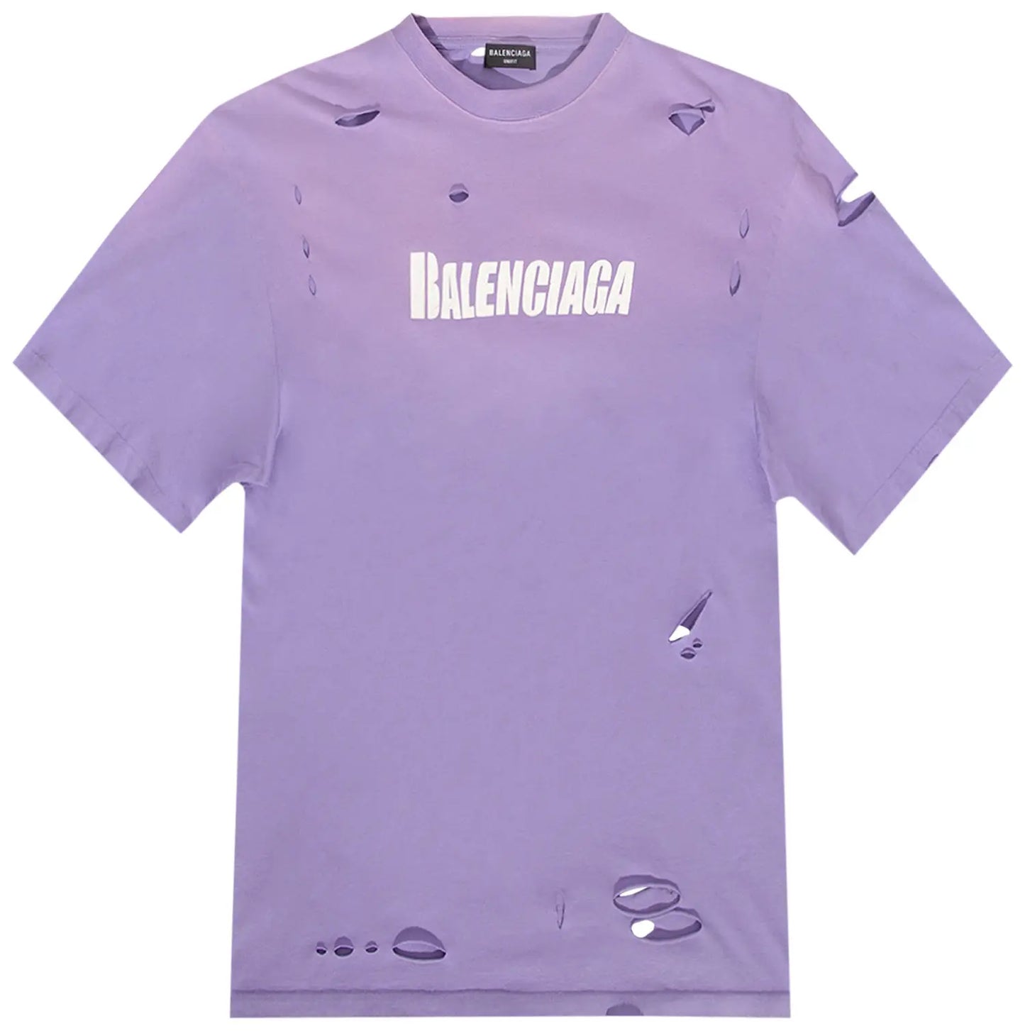 Balenciaga Distressed Logo T-Shirt