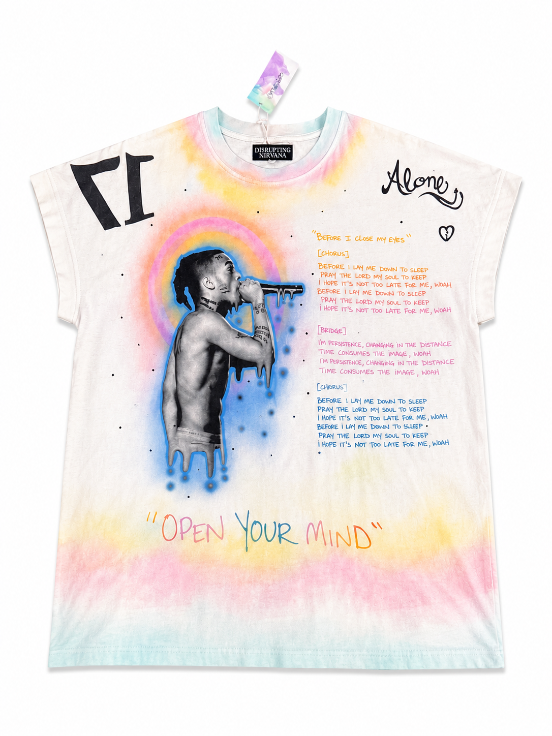 Disrupting Nirvana "Open Your Mind" Tee