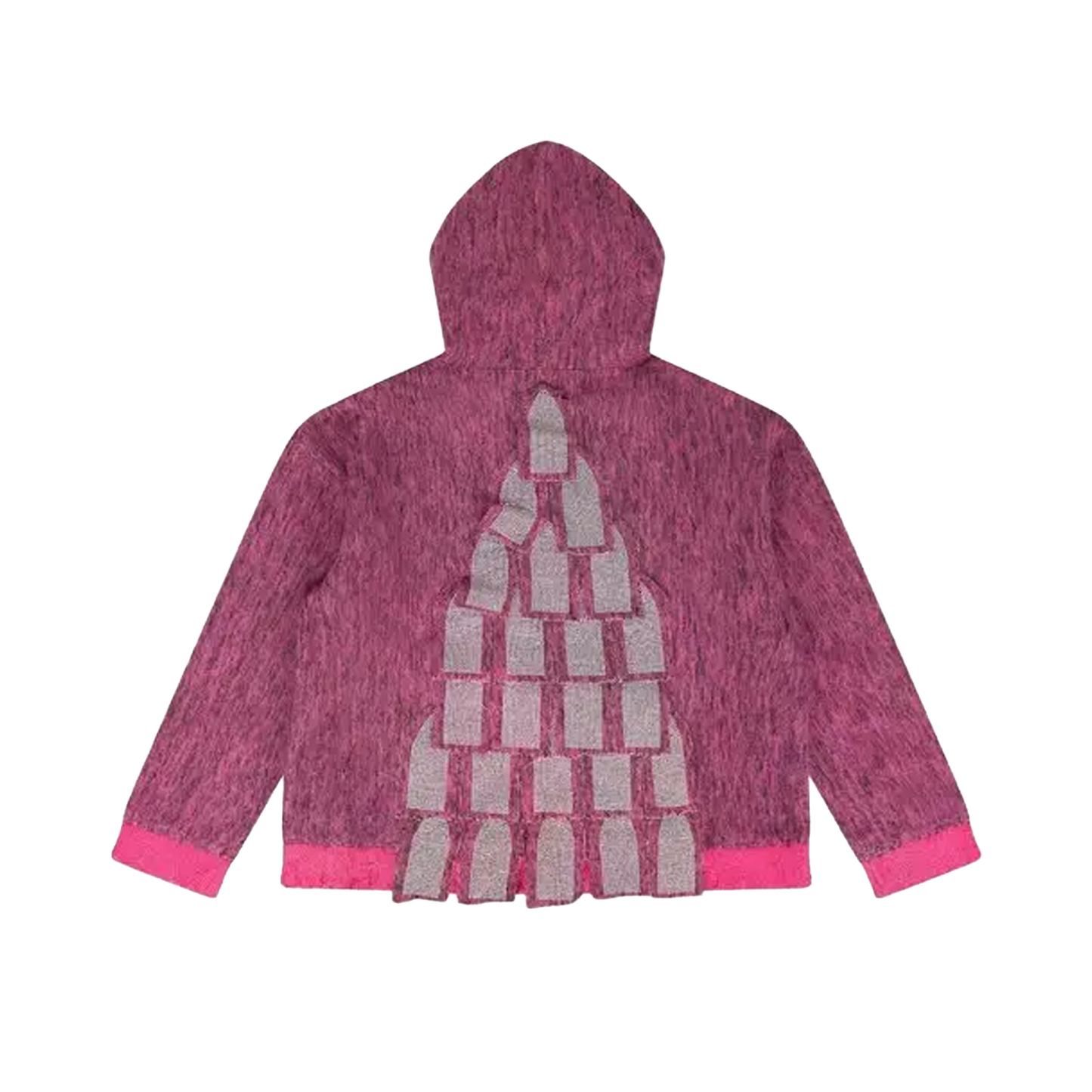 Who Decides War Pyramid Hooded Sweater “Pink”