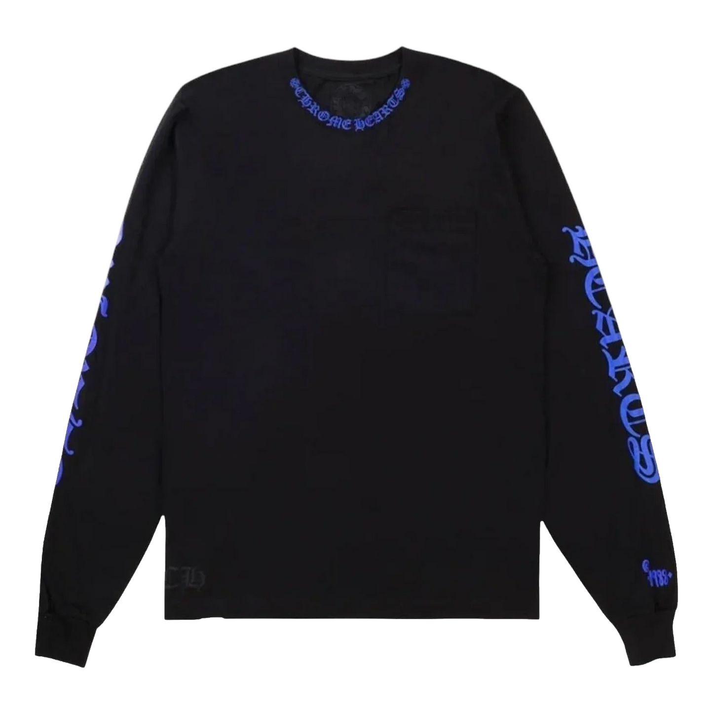 Chrome Hearts L/S Tee 'Blue/Black'