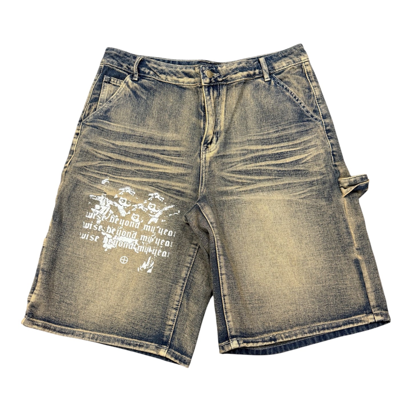 Wise Juvenile Denim Shorts ‘Tan’