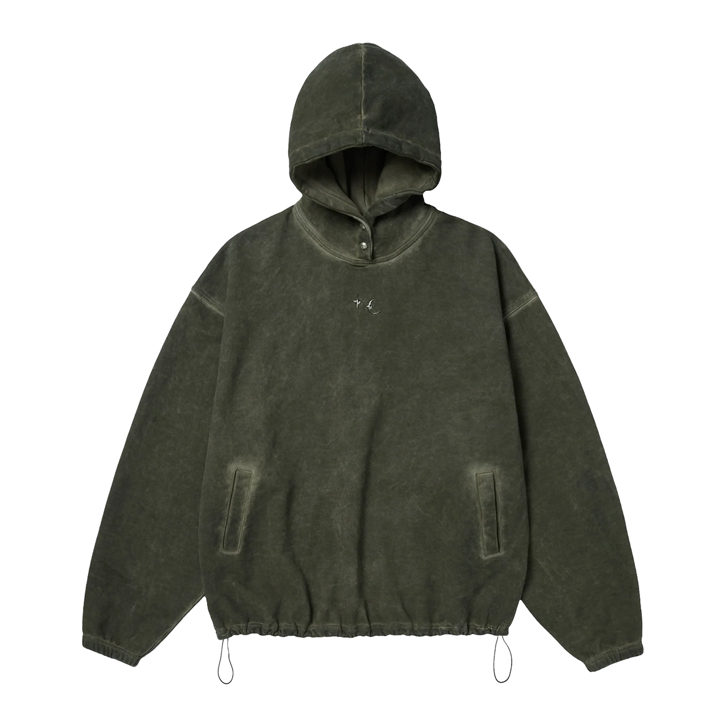 Thug Club Color Emblem Hoodie “Khaki”