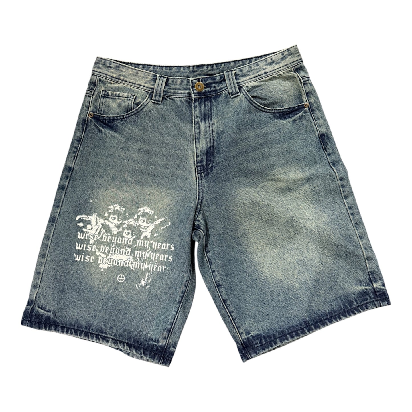 Wise Juvenile Denim Shorts ‘Blue’