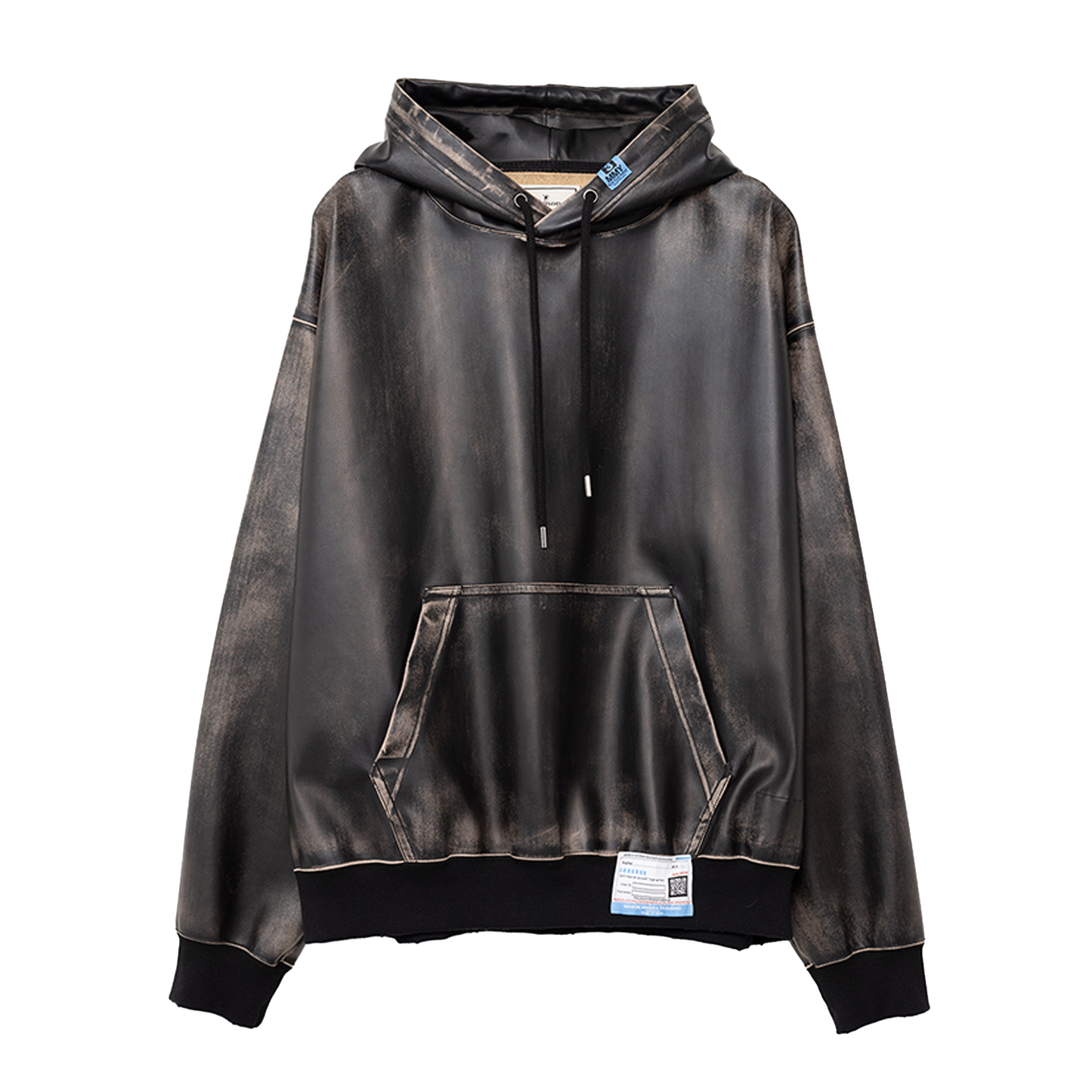 MMY Leather Hoodie