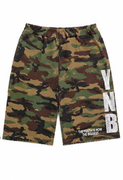 YNB Gallery Camo Sweatshorts