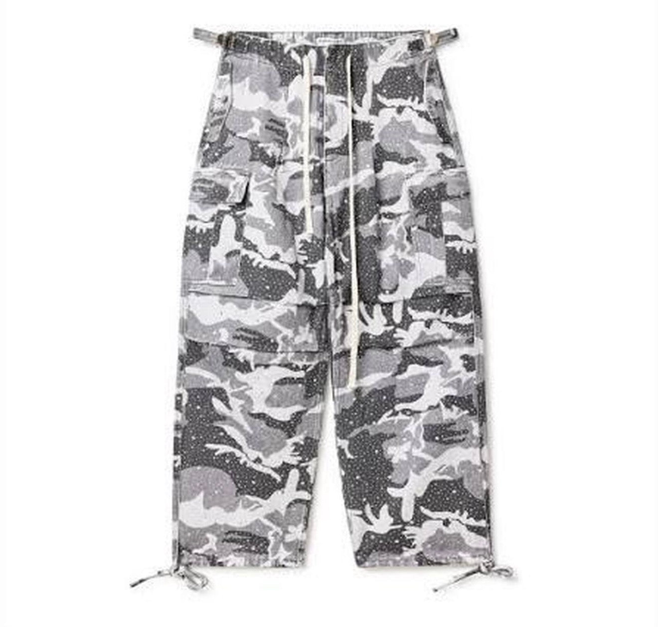 Vale State Rhinestone Camp Cargo Pants