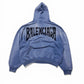 Balenciaga Hand-Drawn Logo Hoodie ‘Blue’