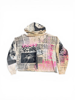 Survive Earth Graffiti Tie Dye Hoodie