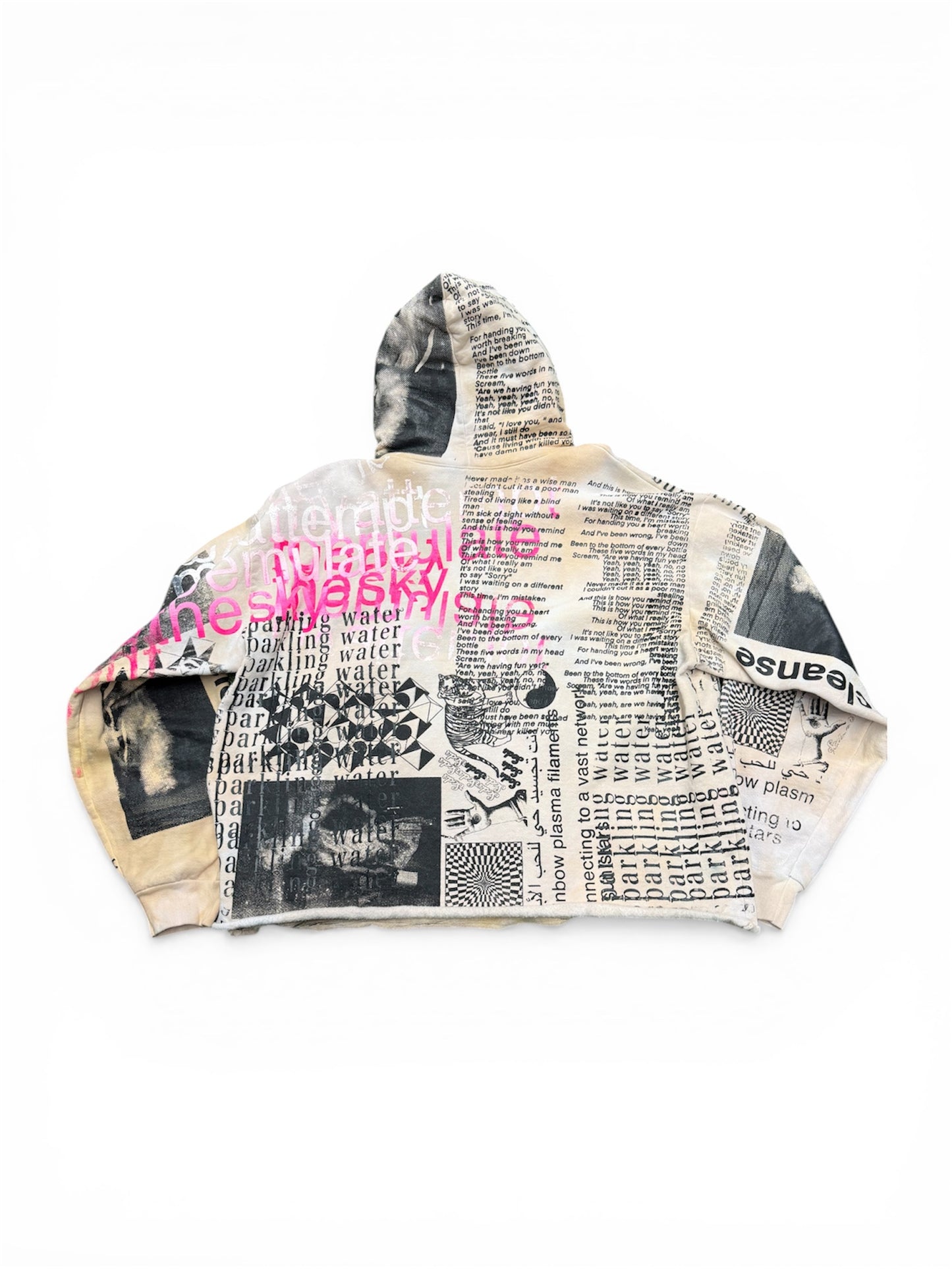 Survive Earth Graffiti Tie Dye Hoodie