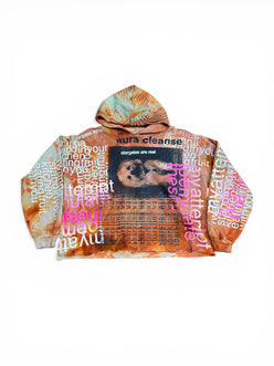 Survive Earth Graffiti Tie Dye Hoodie