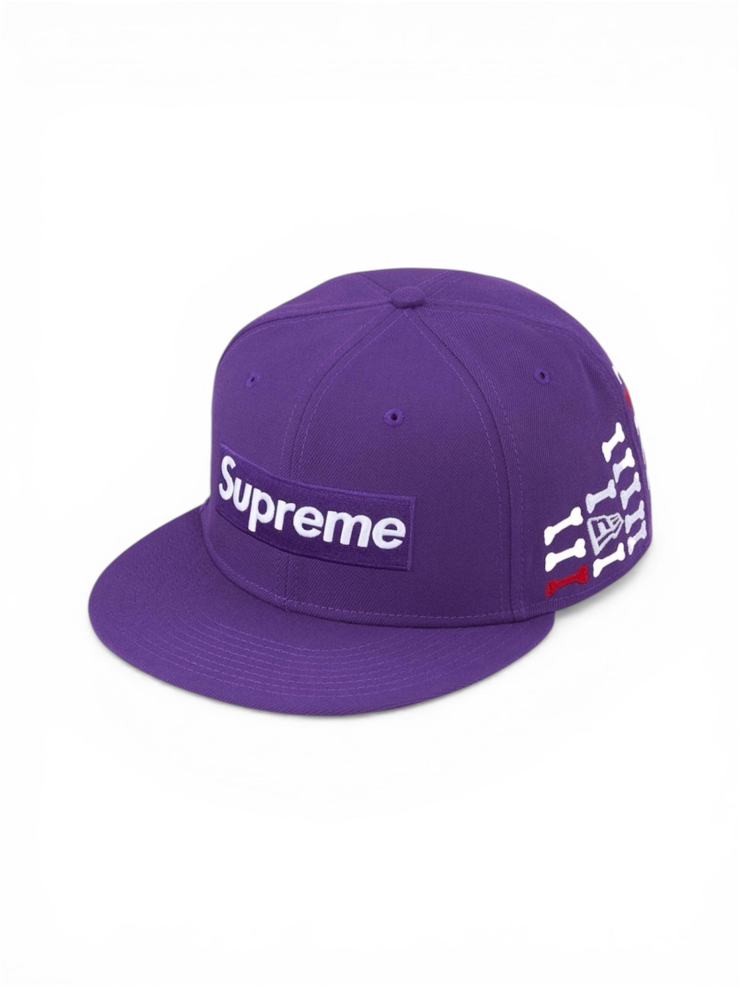 Supreme Bones Box Logo Fitted Hat