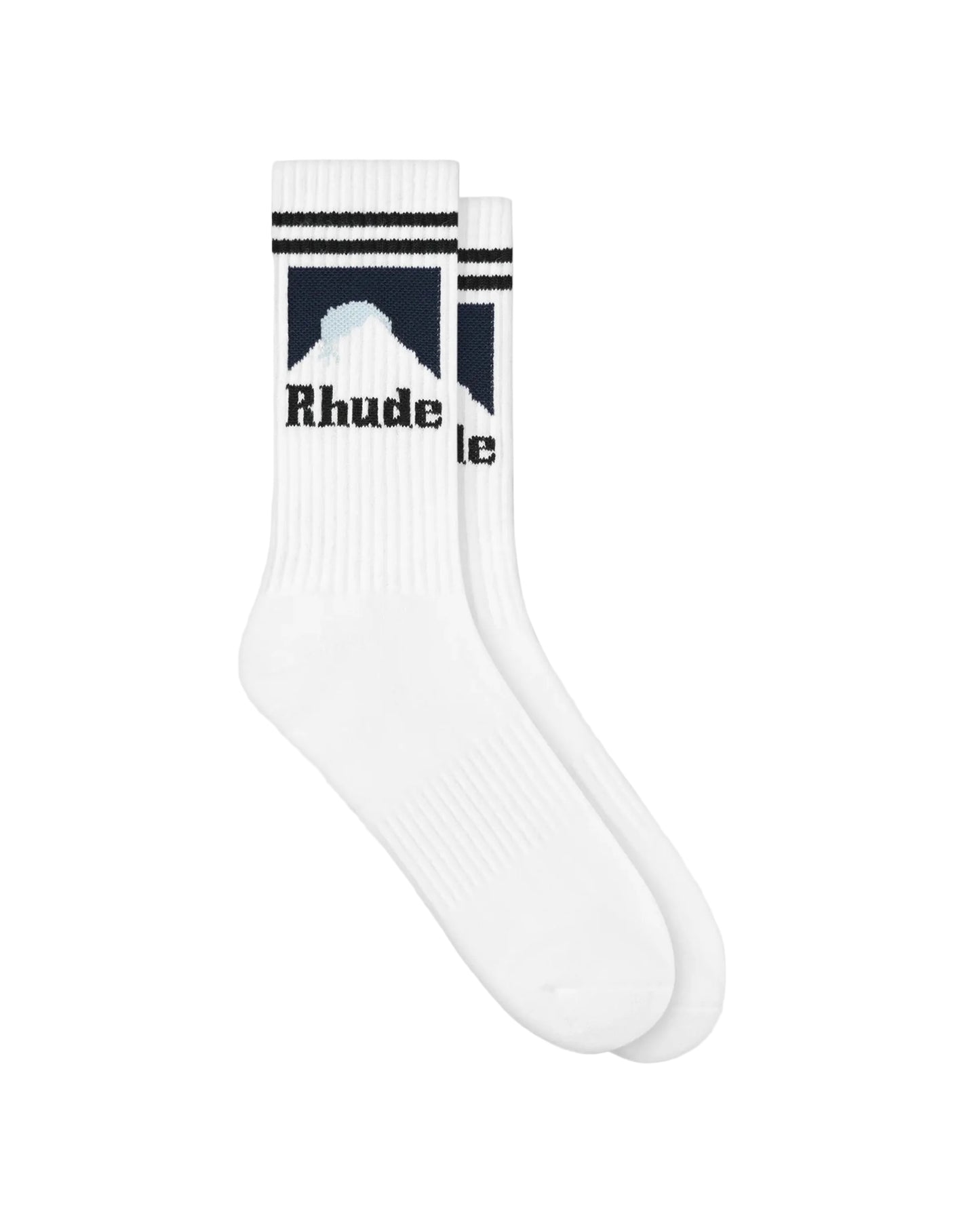 Rhude Moonlight Sock ‘White/Navy’