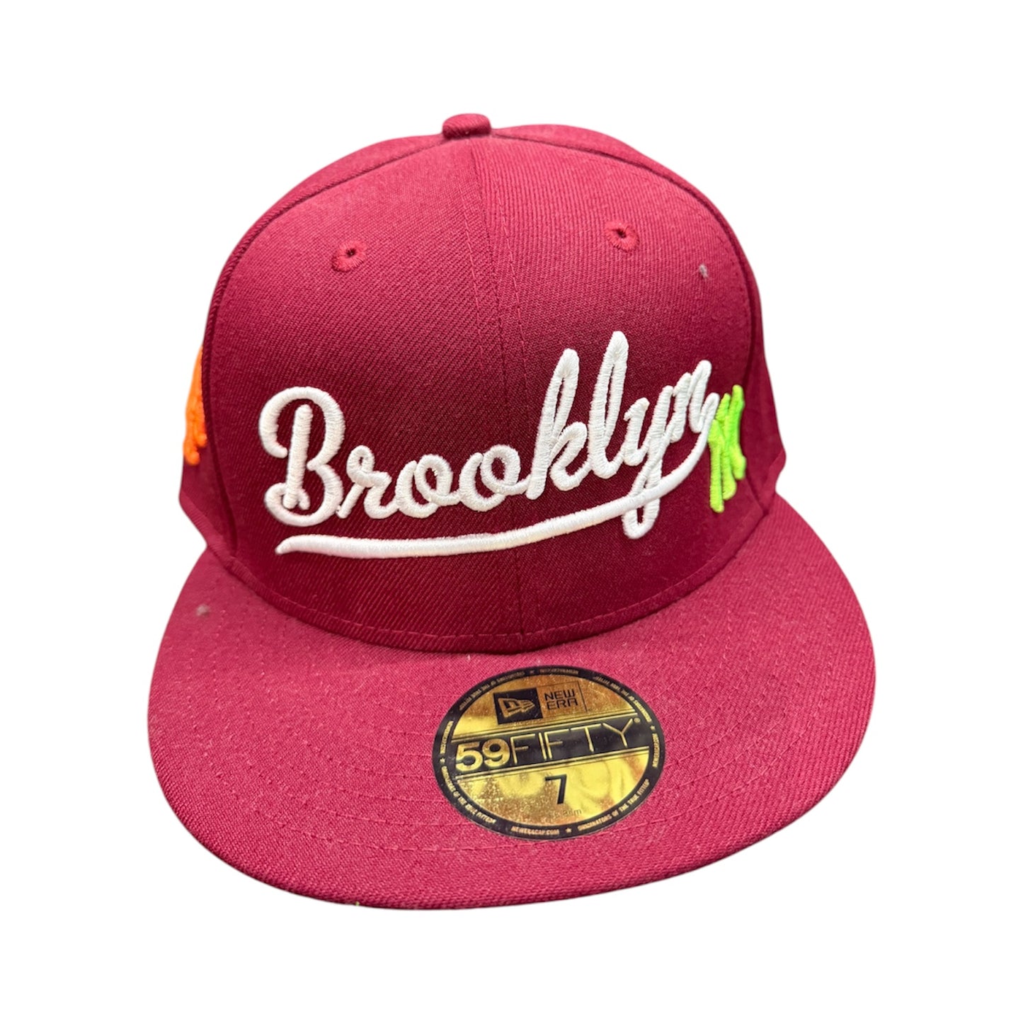 Slowbucks Brooklyn Fitted Hat ‘Burgundy’