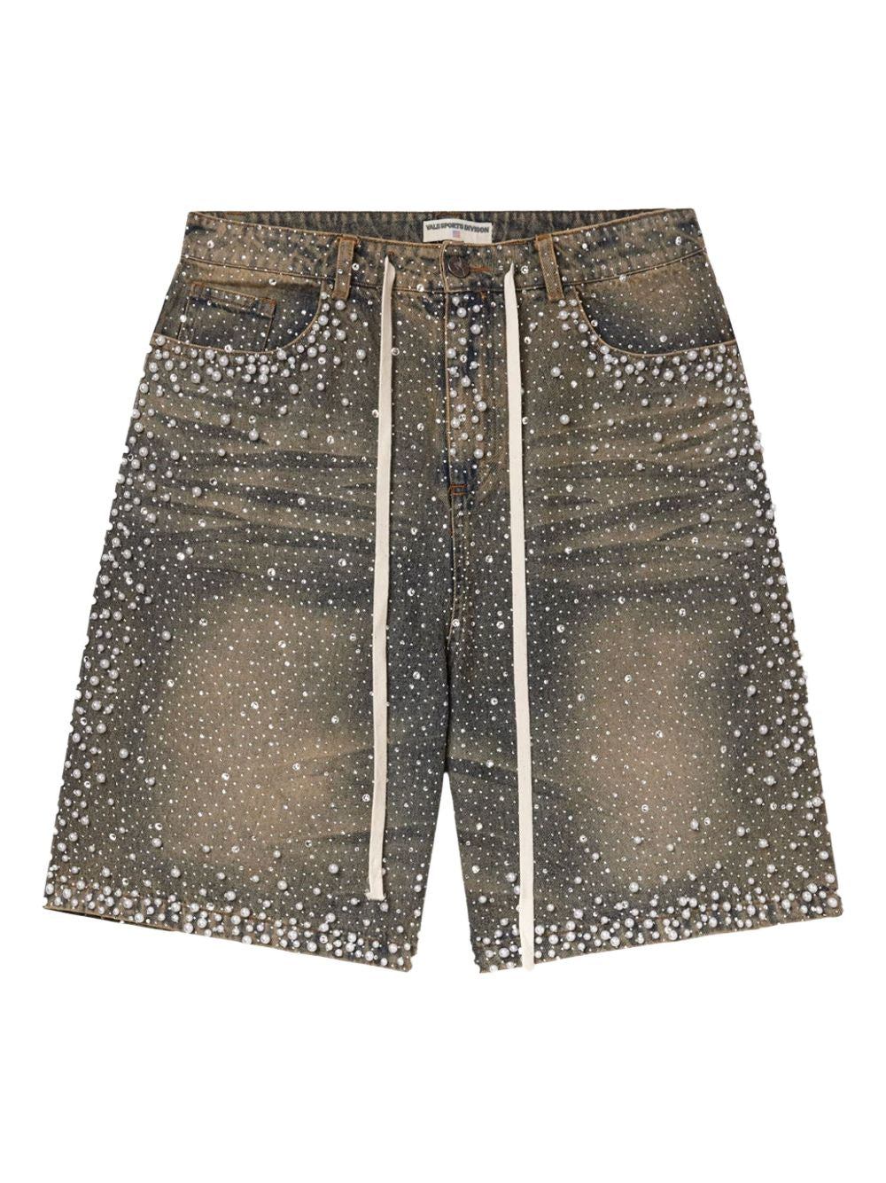 Vale Forever Drawstring Rainstorm Jean Shorts