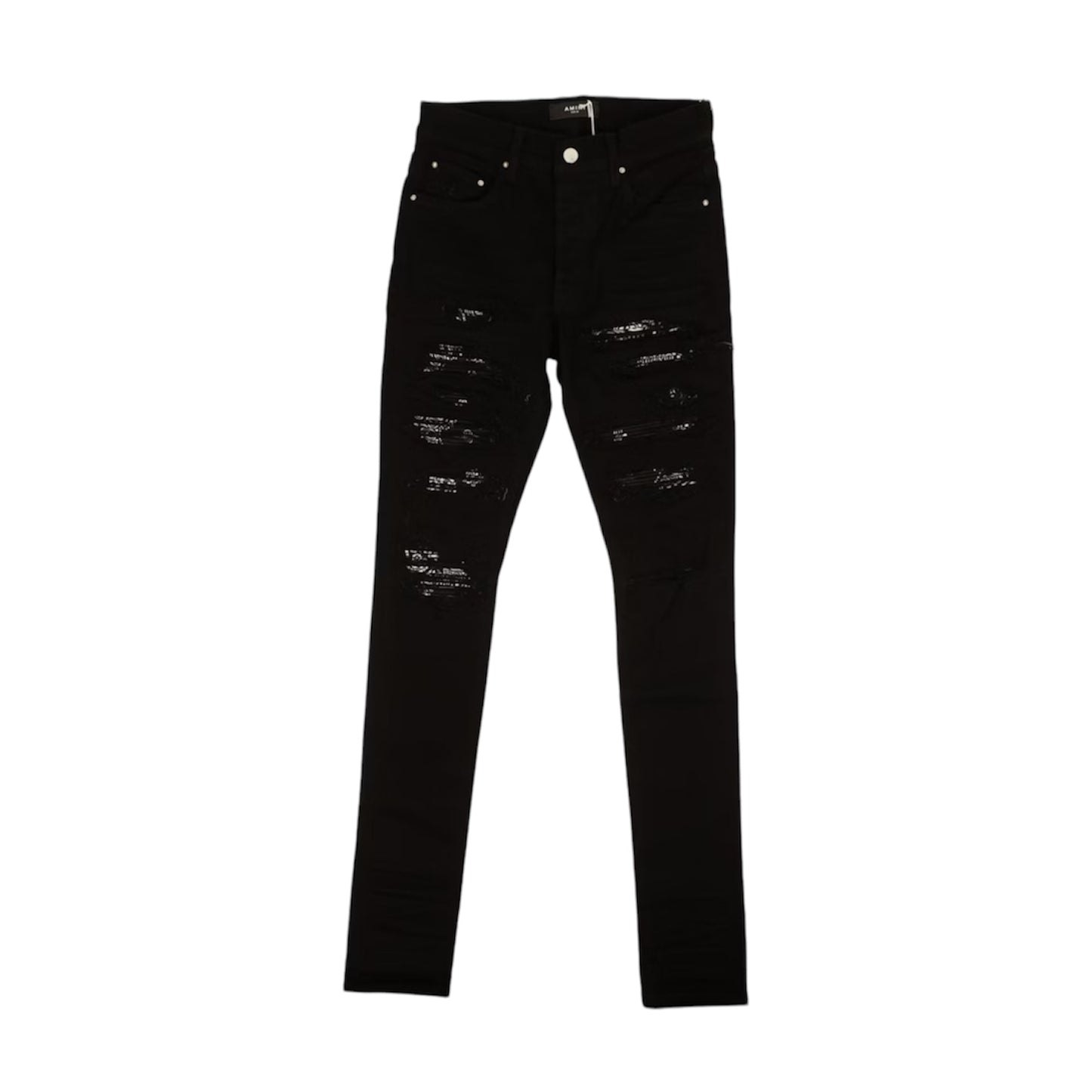 Amiri Thrasher Bandana Patch Denim Jeans ‘Black’