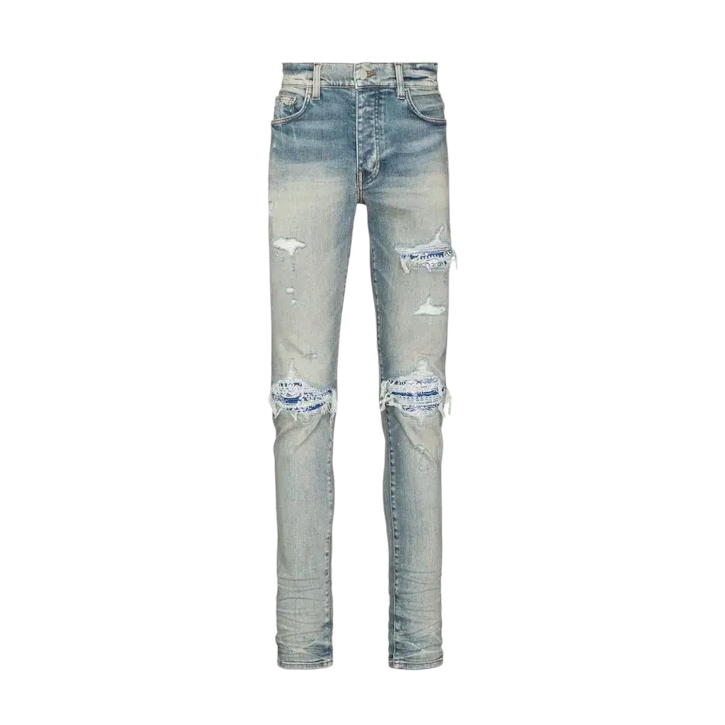 Amiri MX1 Bandana Clay Indigo Denim Jeans ‘Blue’