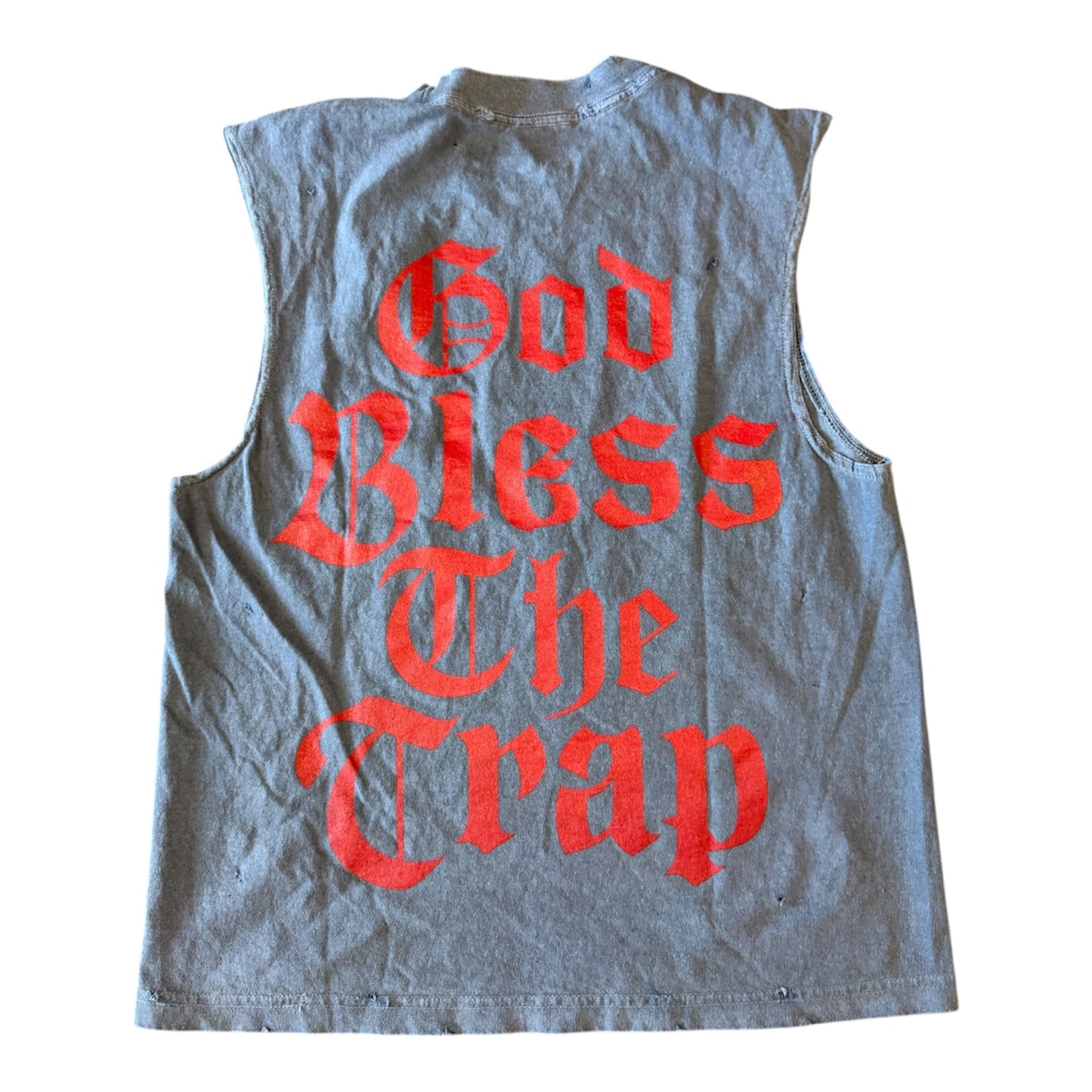 Grim Supply Pitbull Muscle Tee ‘Blue’
