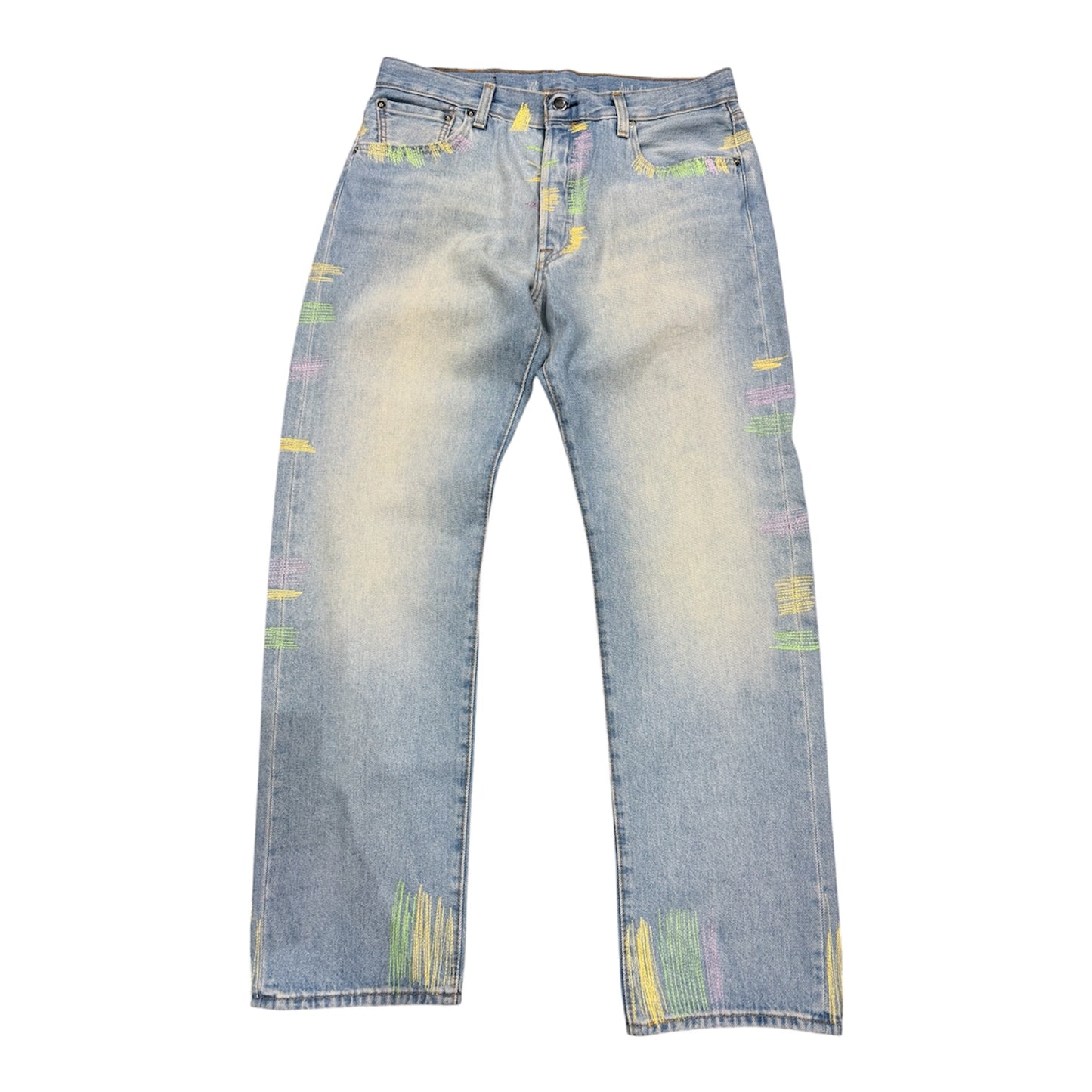 Root Of Evil Electric Pastel Jeans