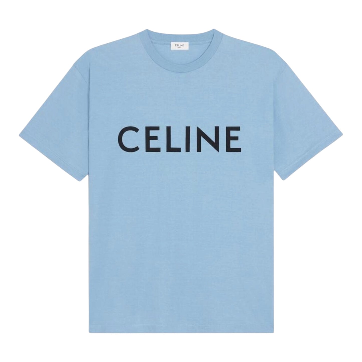 Celine Loose Logo T-Shirt ‘Blue’