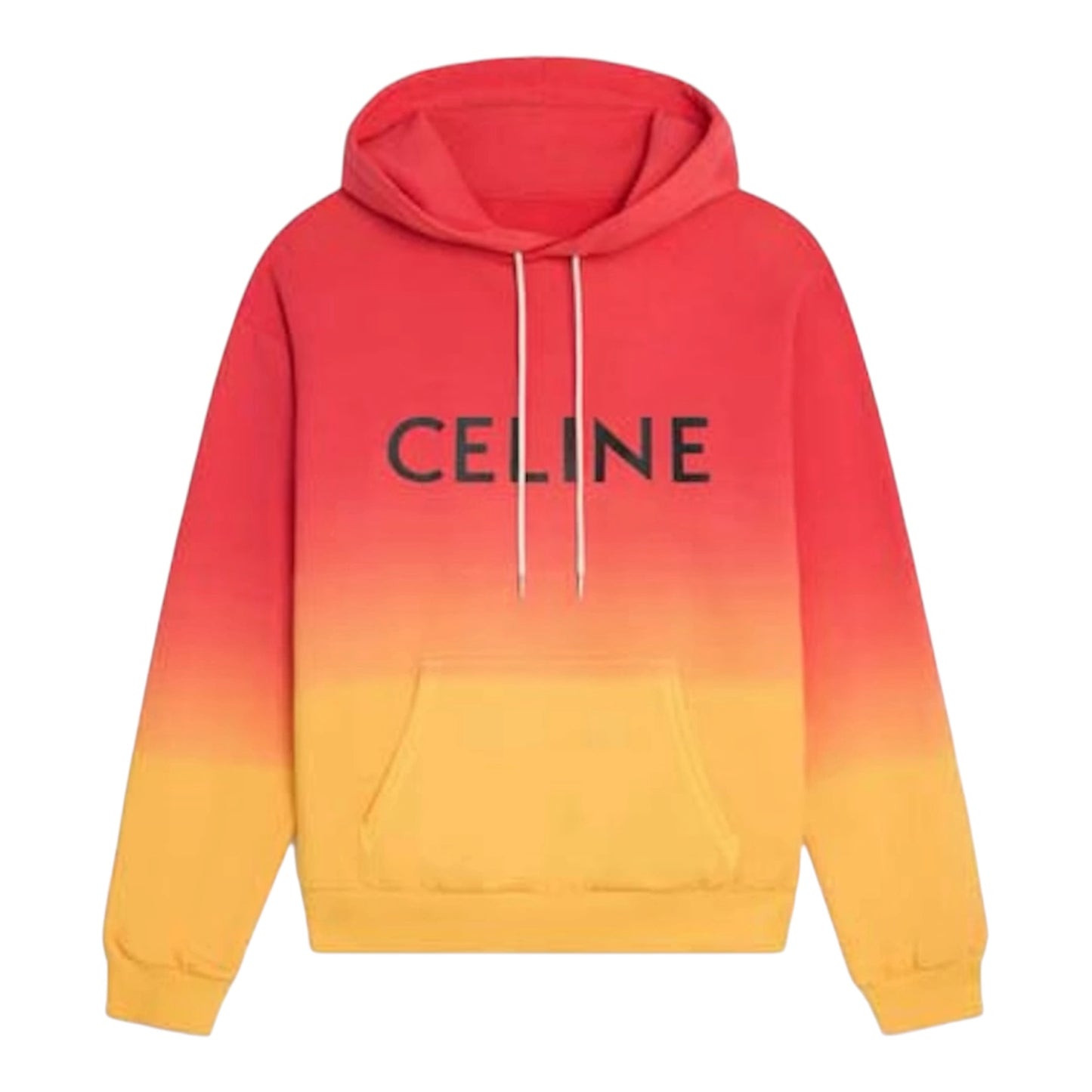 Celine Gradient Logo Hoodie ‘Orange’