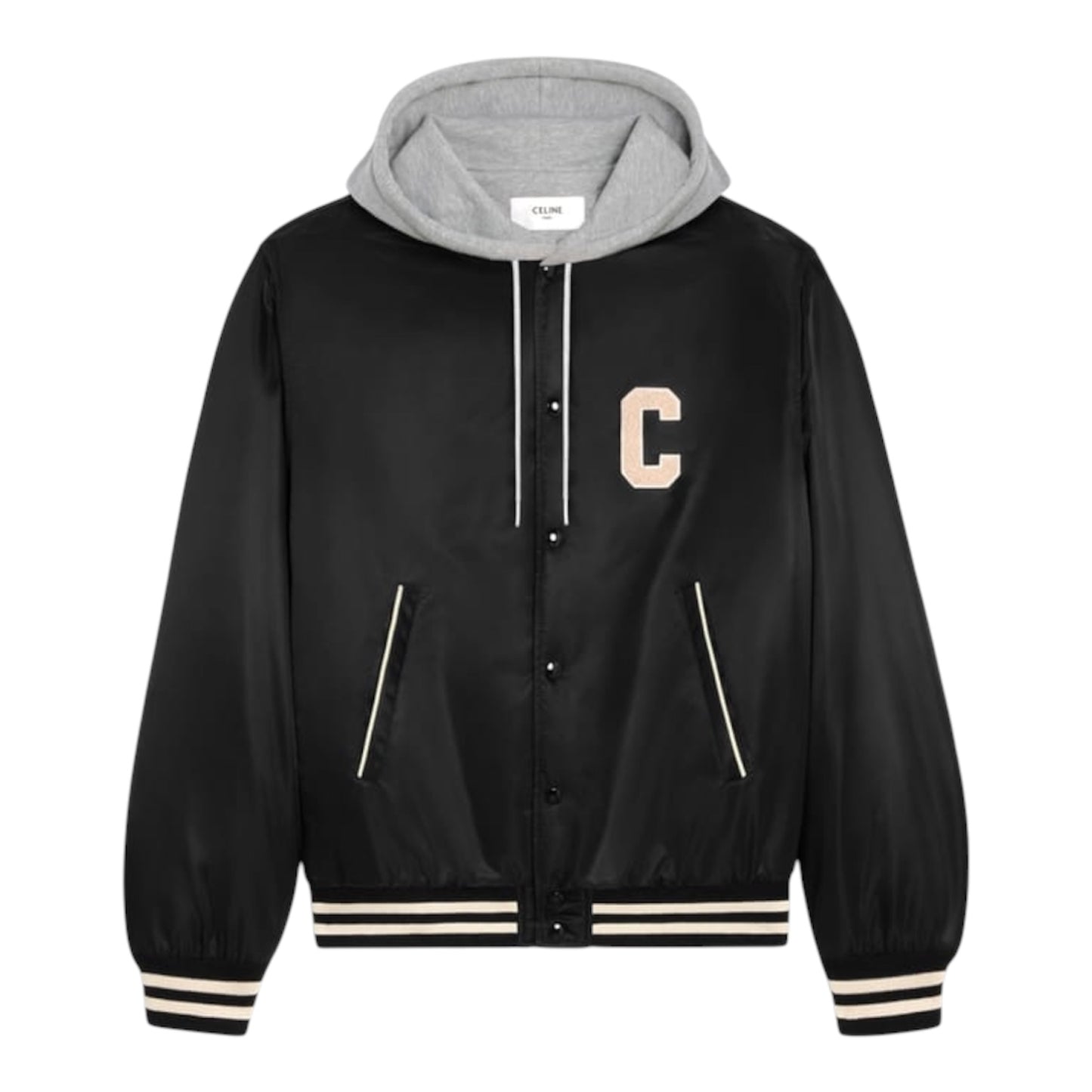 Celine Teddy Hooded Jacket ‘Black’
