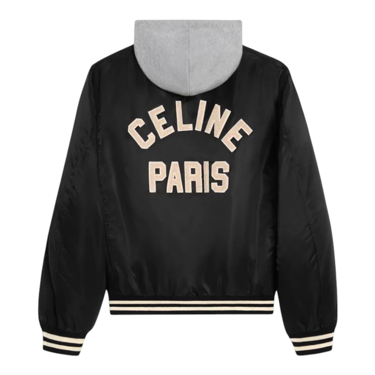 Celine Teddy Hooded Jacket ‘Black’