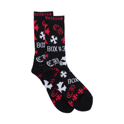 Chrome Hearts Stencil Socks