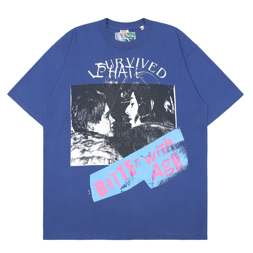 Better With Age Damian T-Shirt ‘Navy’