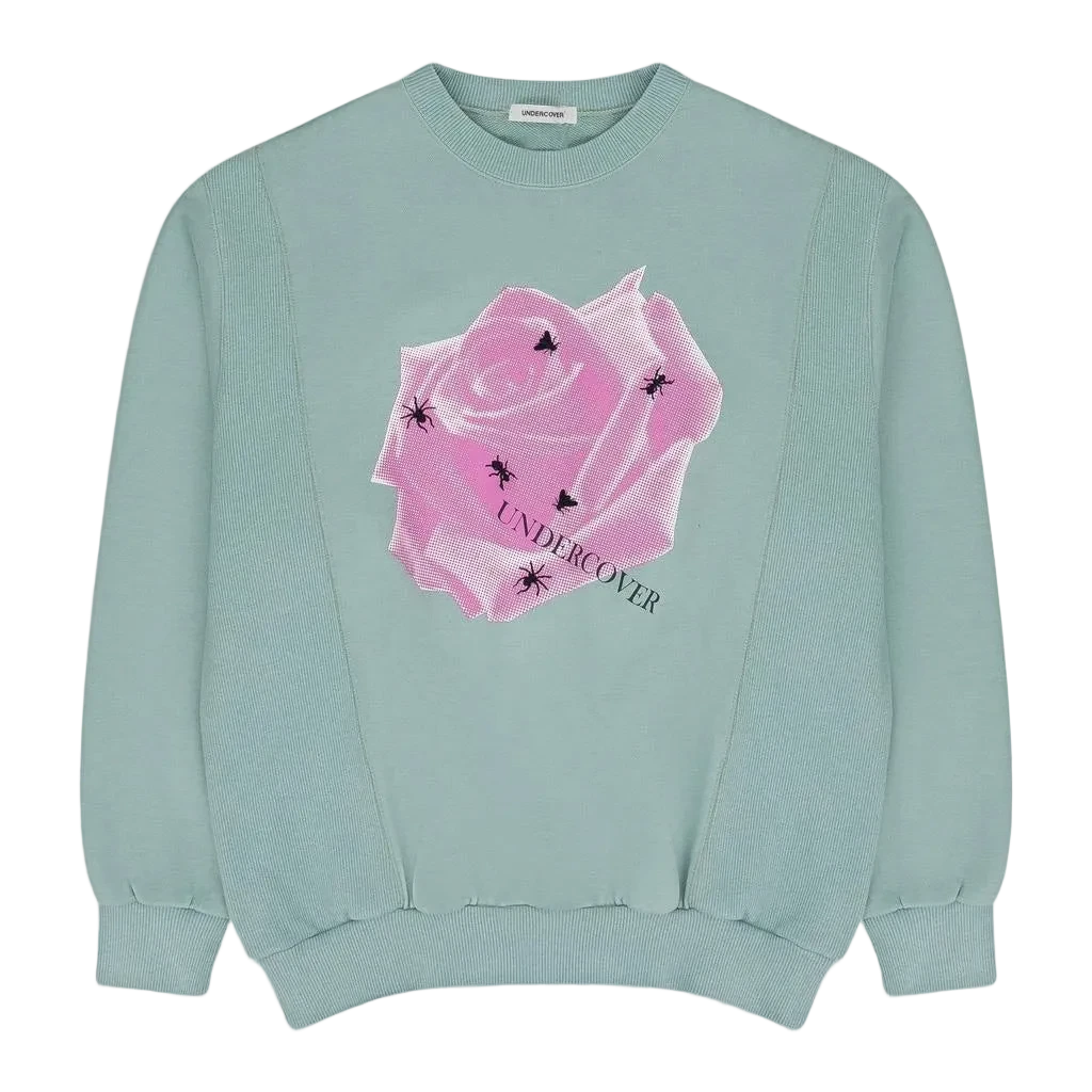 Undercover Rose Crewneck “Mint”