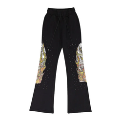 Who Decides War Rhinestone Sweats