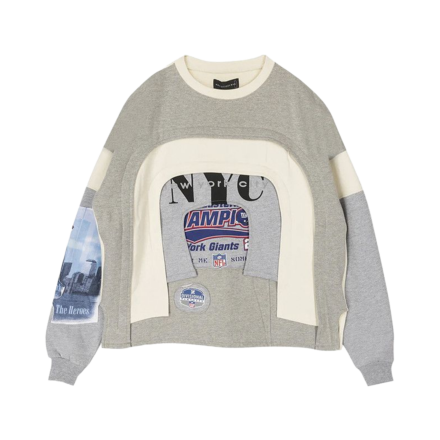 Who Decides War Patchwork Hoodie