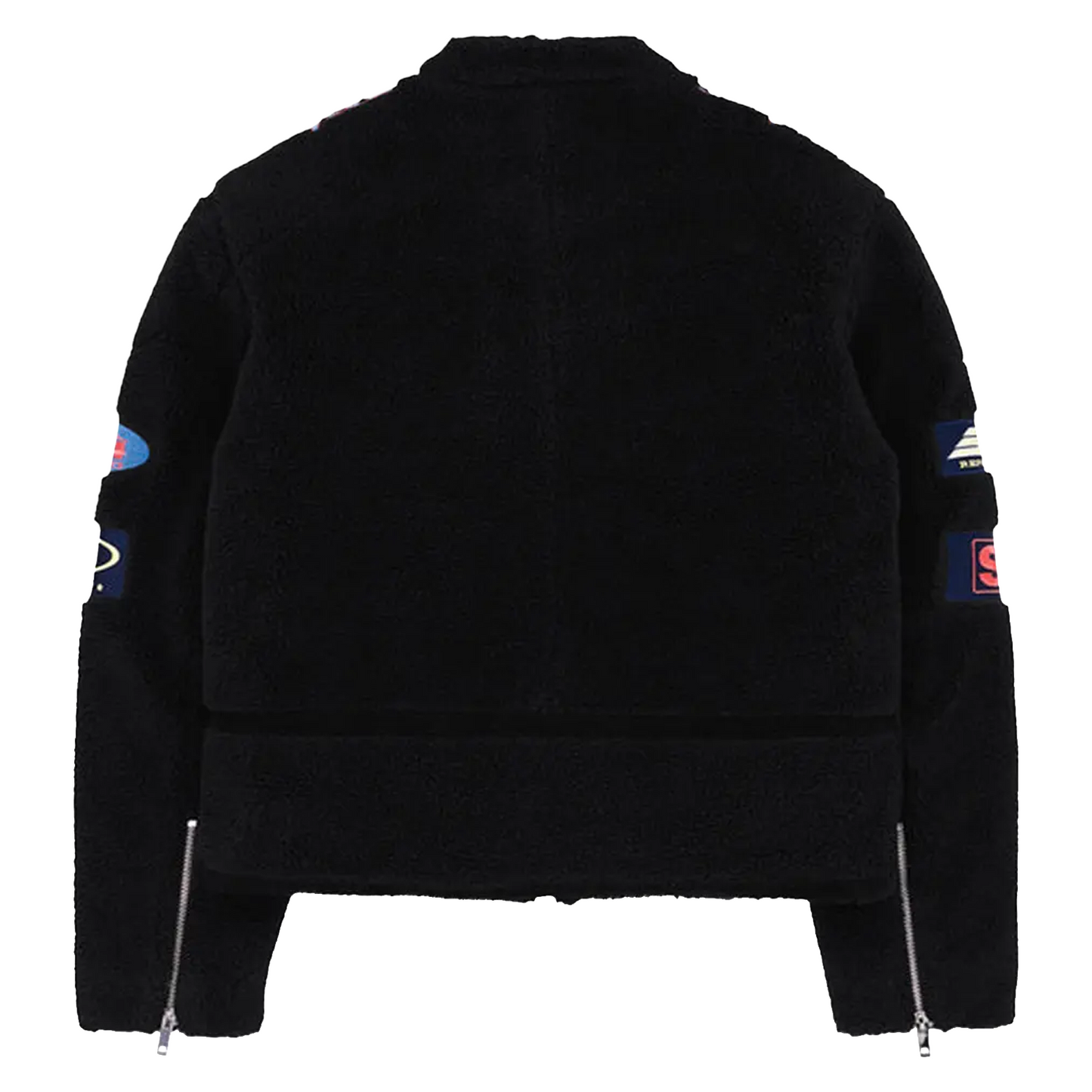 Sp5der Sherpa Moto Field Jacket “Black”