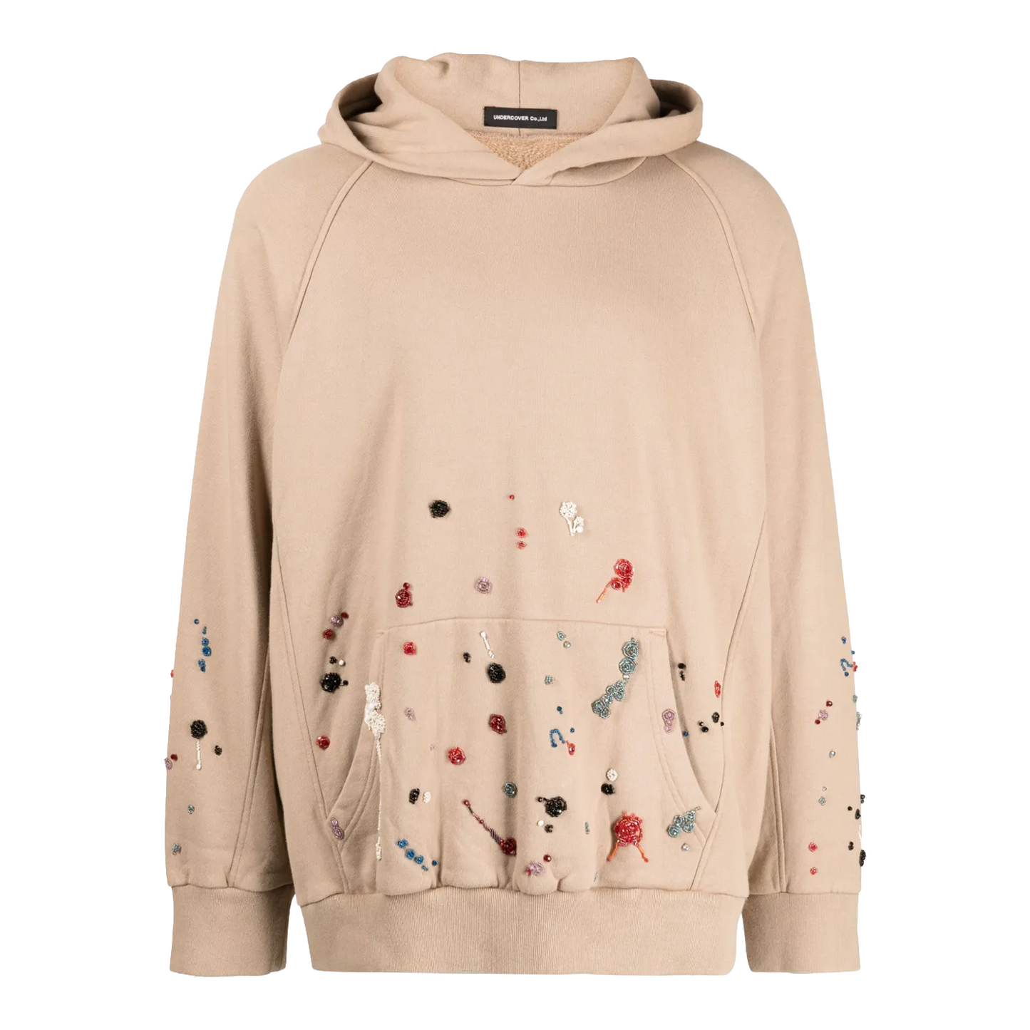 Undercover Floral Embellished Hoodie