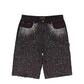 Birth Of A Royal Child Rhinestone Denim Shorts