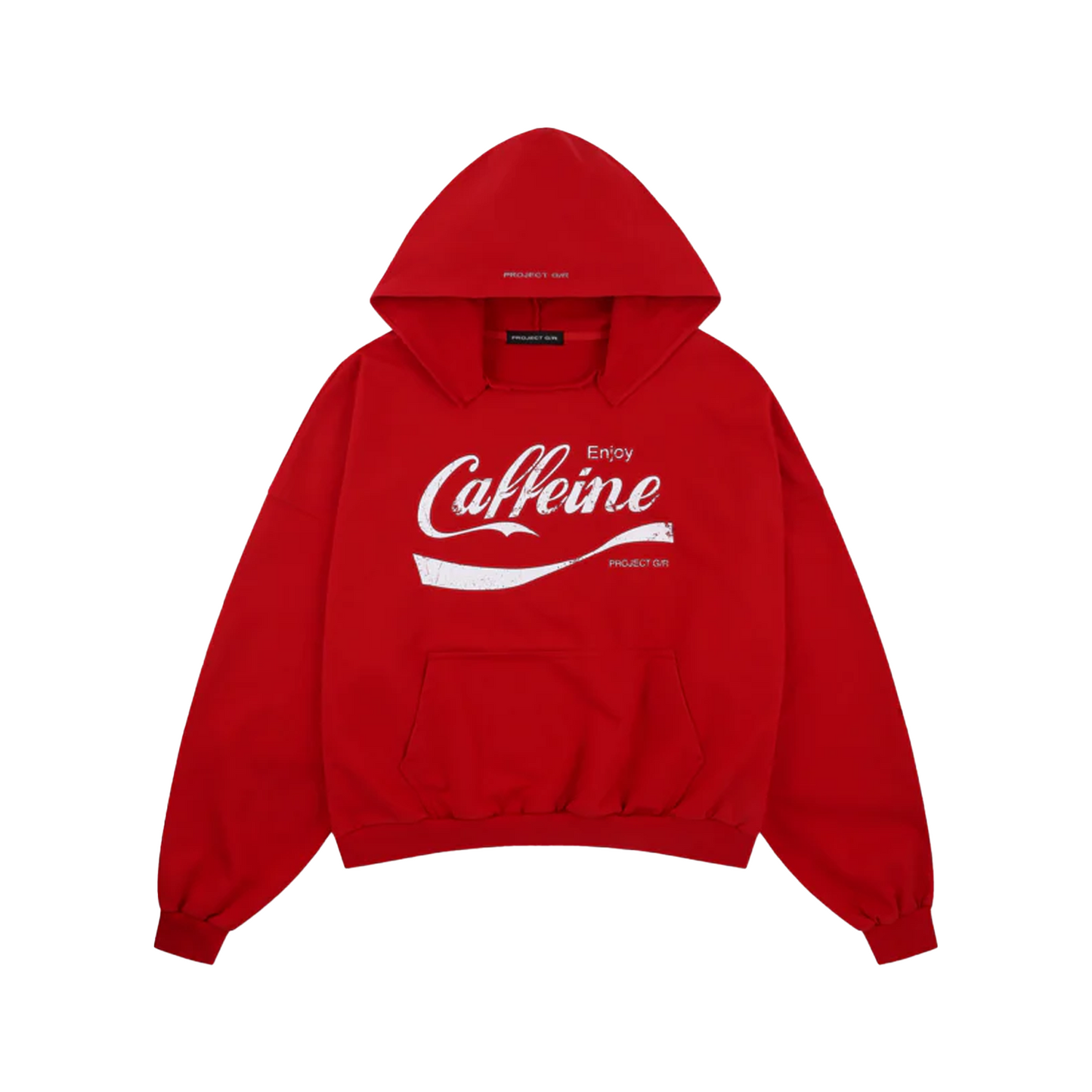 Project G/R Caffine Parody Hoodie “Red”