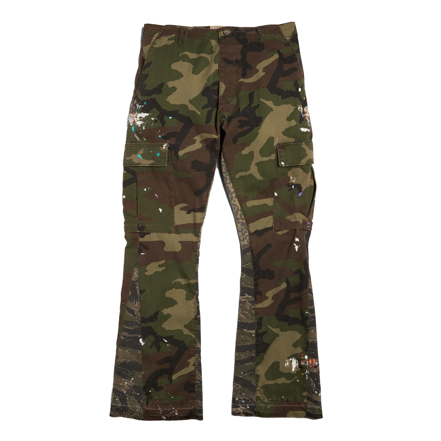 Gallery Dept. Camo Flared Cargo Pants