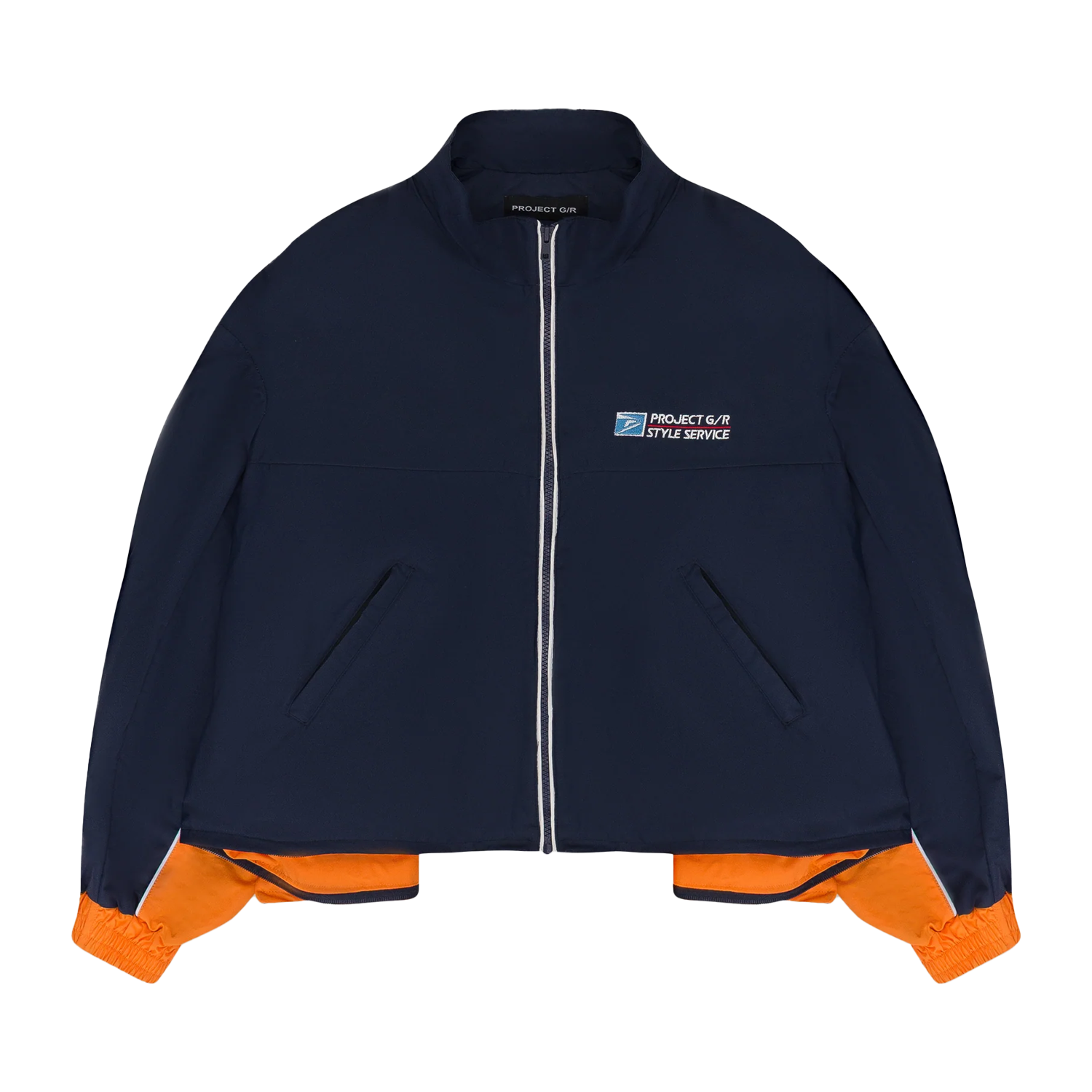 Project G/R Royal Orange Upside Down Track Jacket