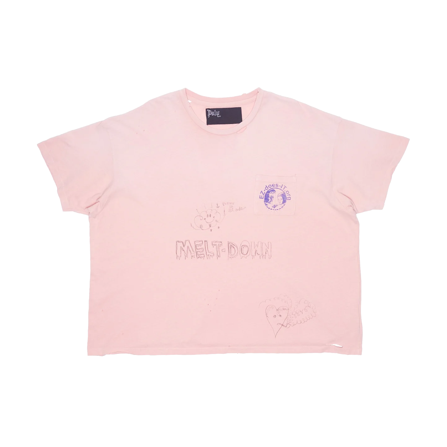 Paly Hollywood Rehab Romance T-Shirt “Pink”