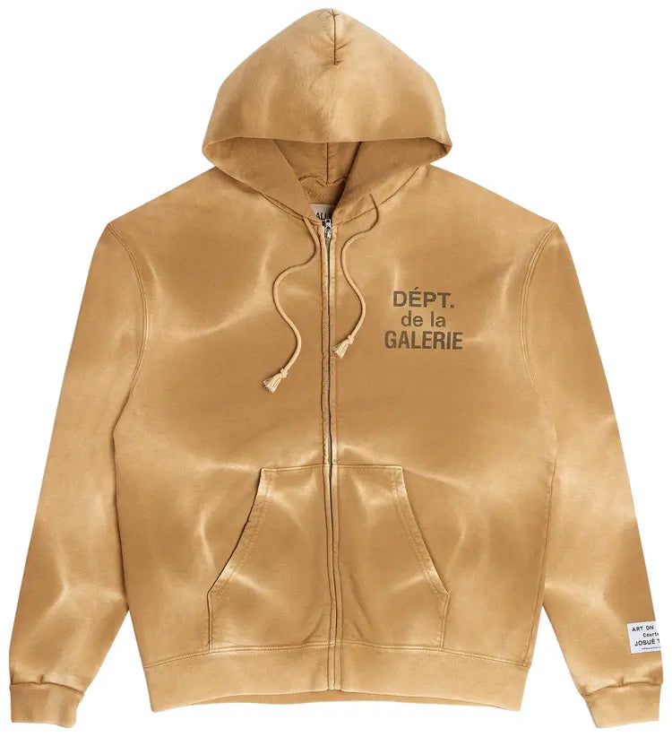 Gallery Dept. Sun Faded Zip-Up Hoodie