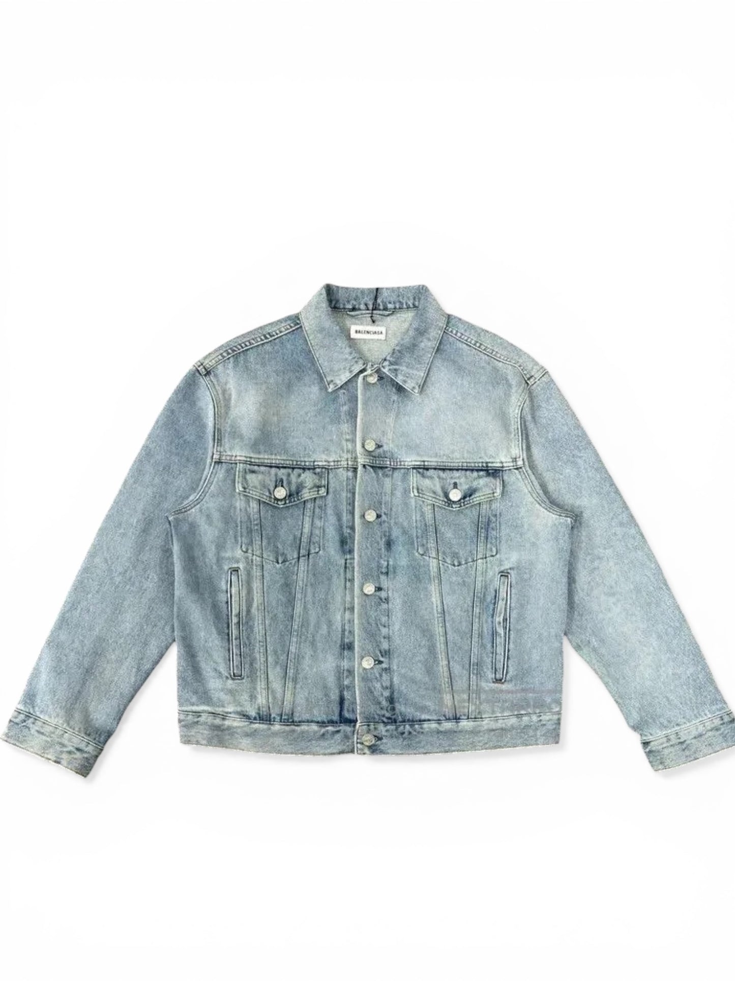 Balenciaga Jean Jacket RhineStone