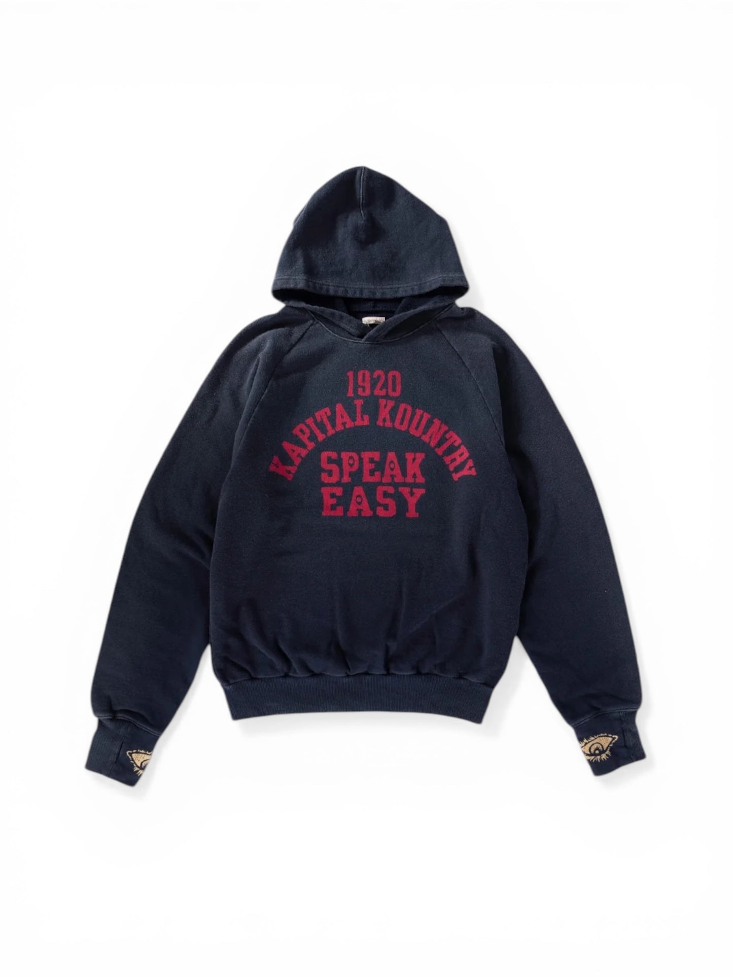 Kapital SWT Raglan Knit Hoodie