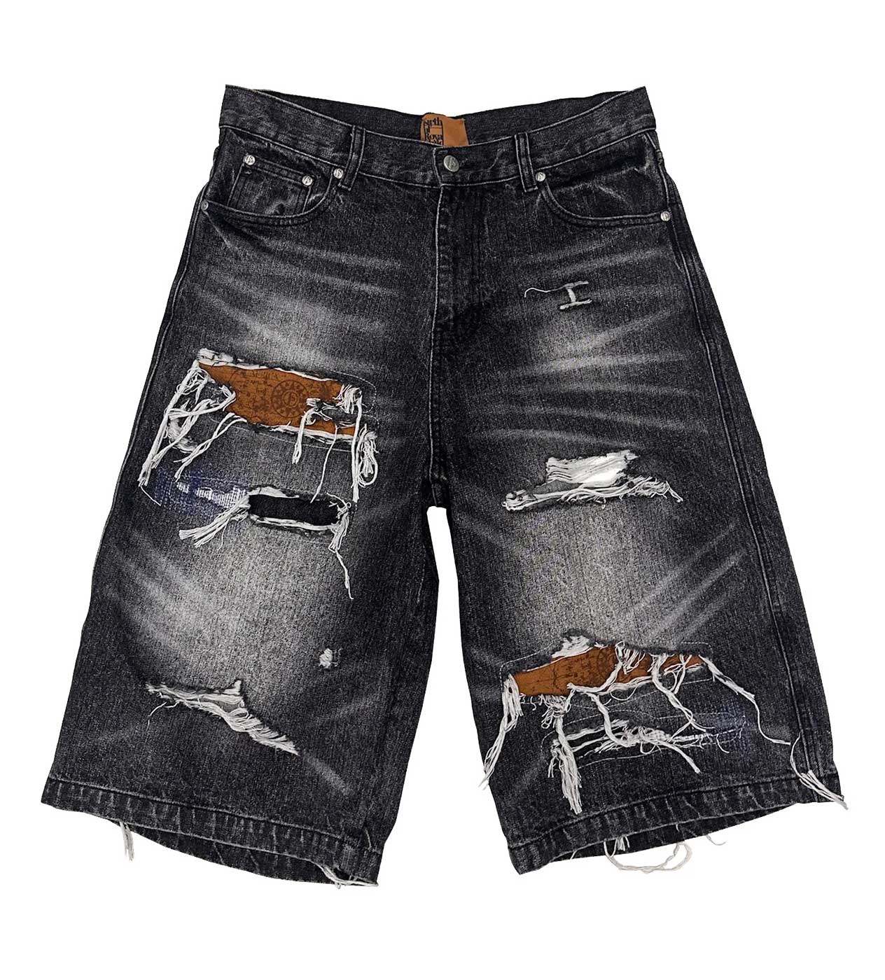 Birth of Royal Child Distressed Shorts