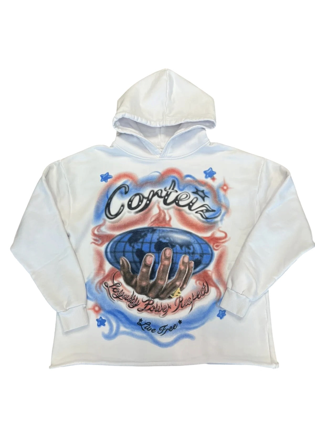Cortiez x Barriers Hoodie “White”