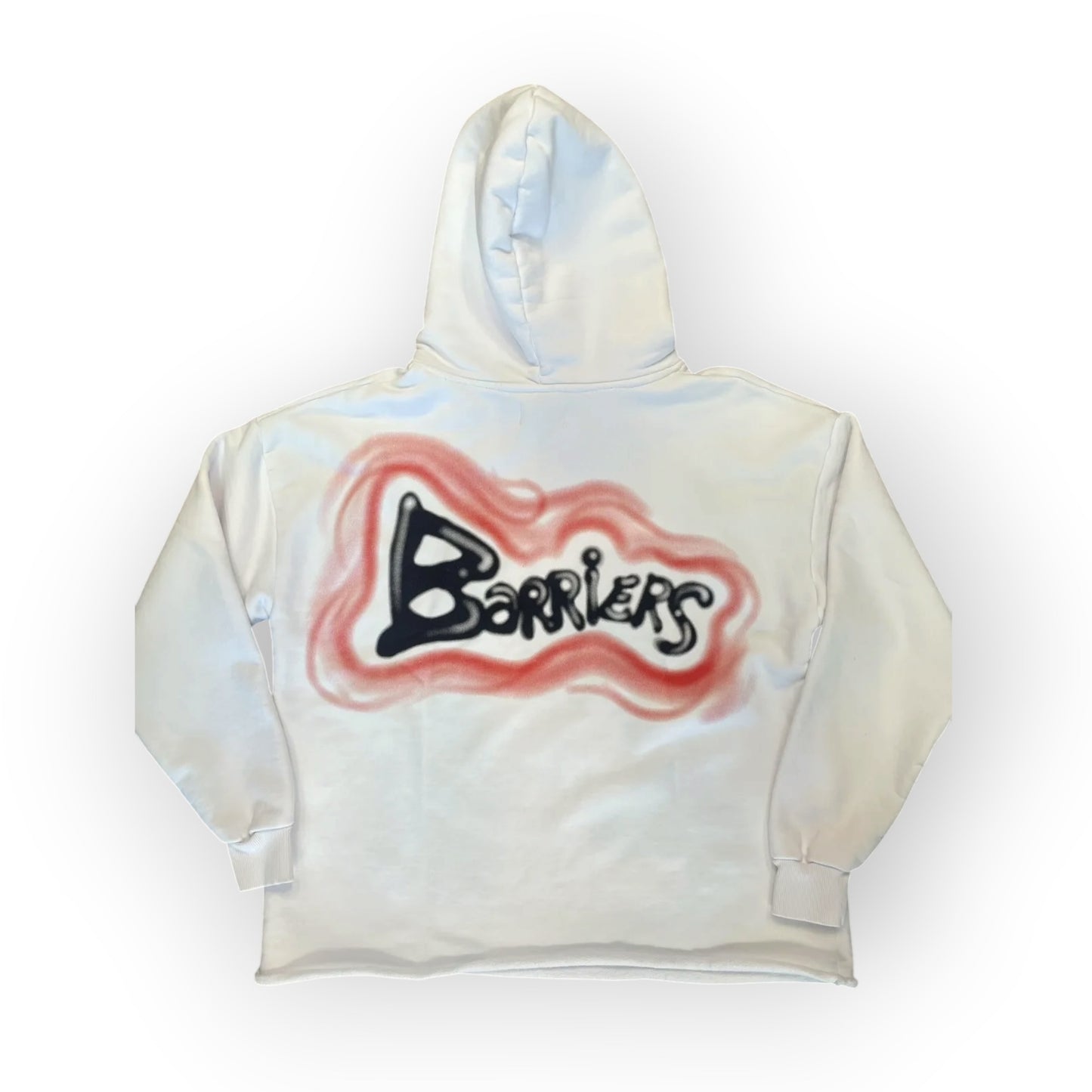 Cortiez x Barriers Hoodie “White”