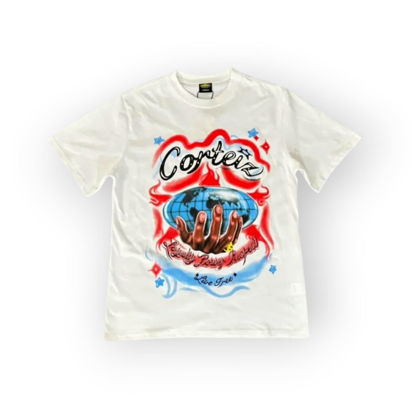 Cortiez Tee x Barriers “White”