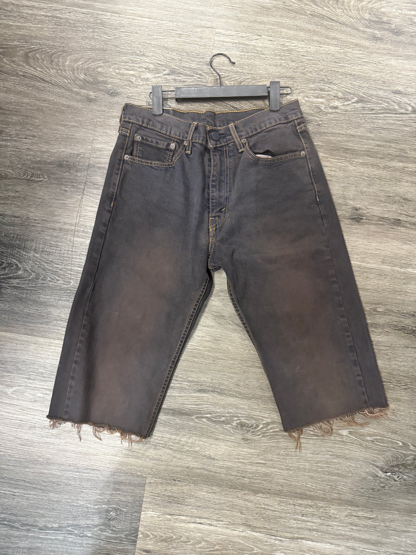 Disrupting Nirvana Denim Shorts